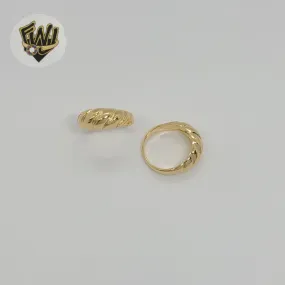 (1-3093) Gold Laminate - Croissant Ring - BGF