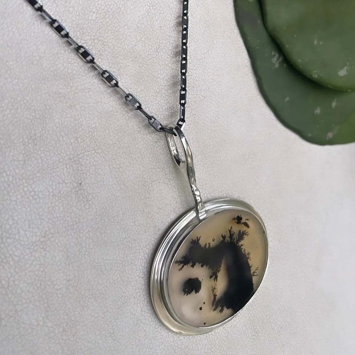 A dark forest necklace