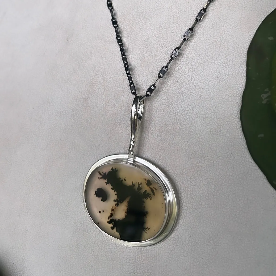 A dark forest necklace