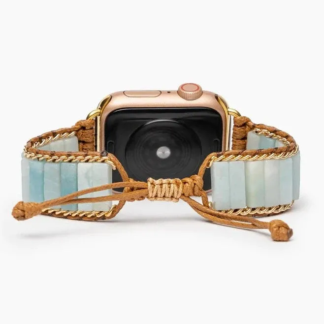 Amazonite Apple Watch Strap