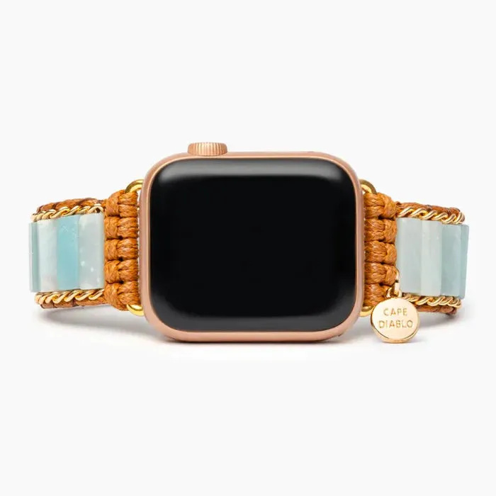 Amazonite Apple Watch Strap