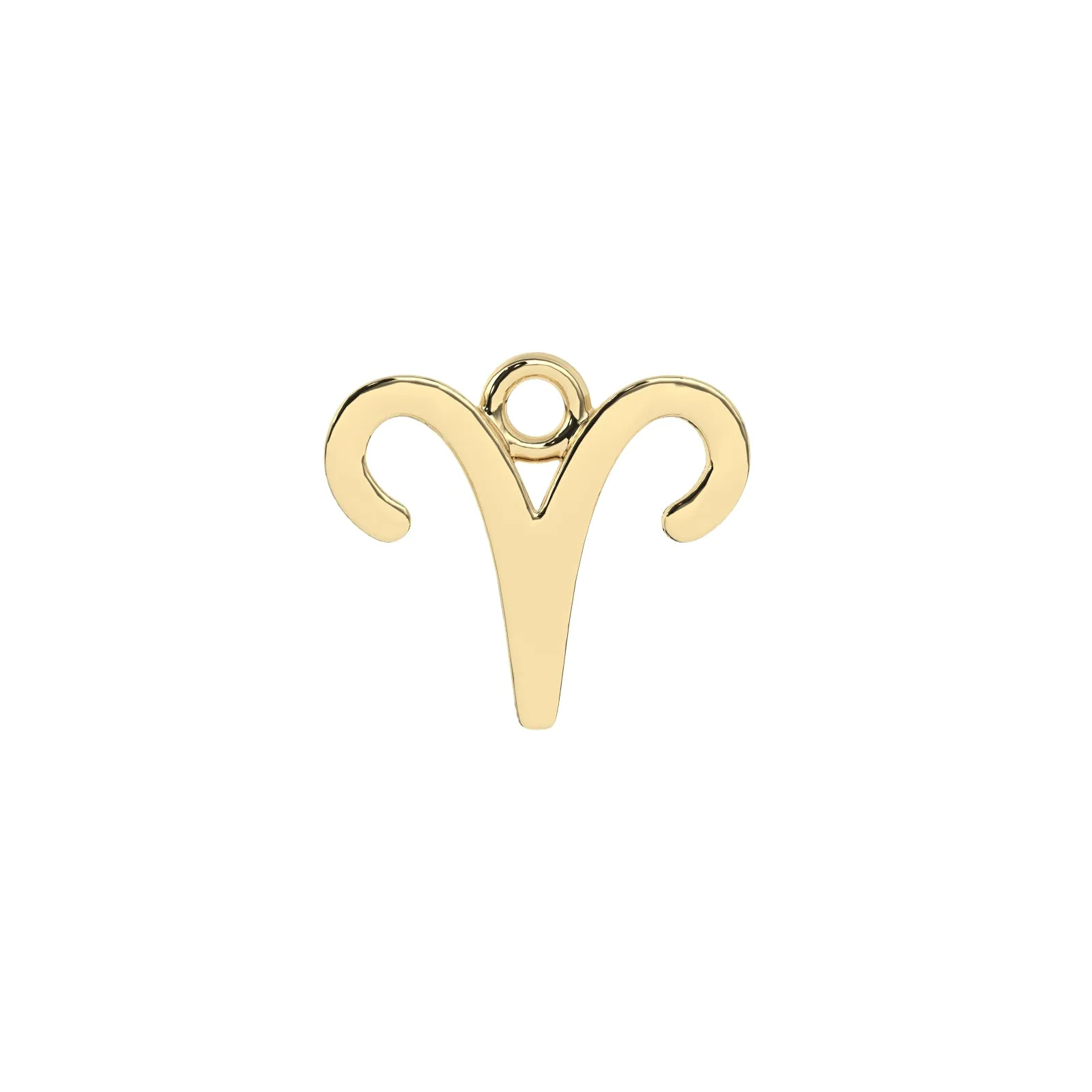 Aries Zodiac Charm | 10k Yellow Gold