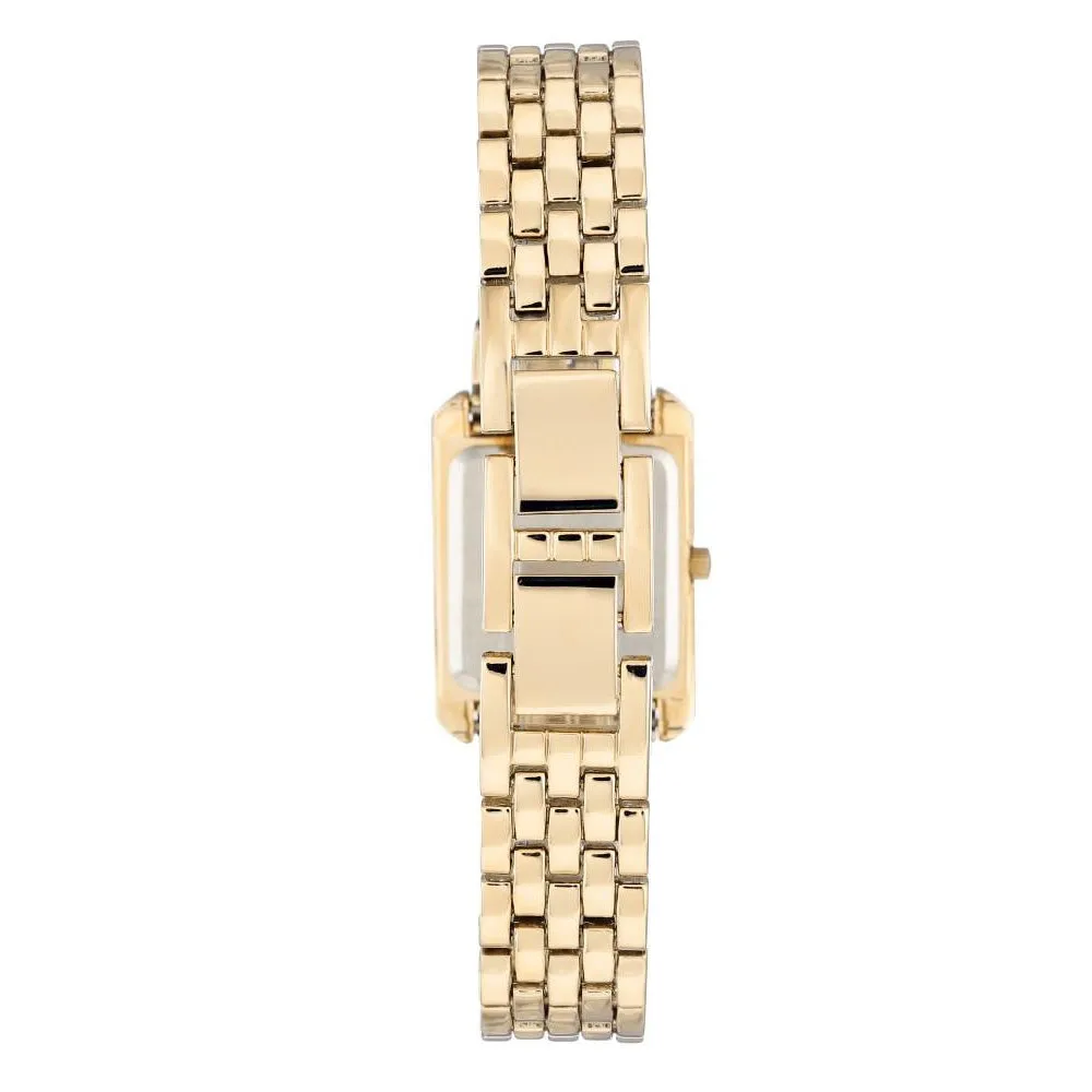 Armitron Gold-Tone Band White Mother of Pearl Dial Women's Watch - 755575MPGP