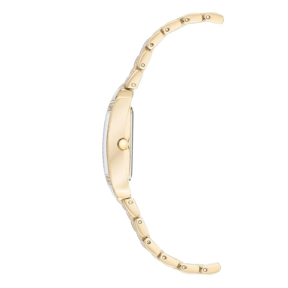 Armitron Gold-Tone Band White Mother of Pearl Dial Women's Watch - 755575MPGP