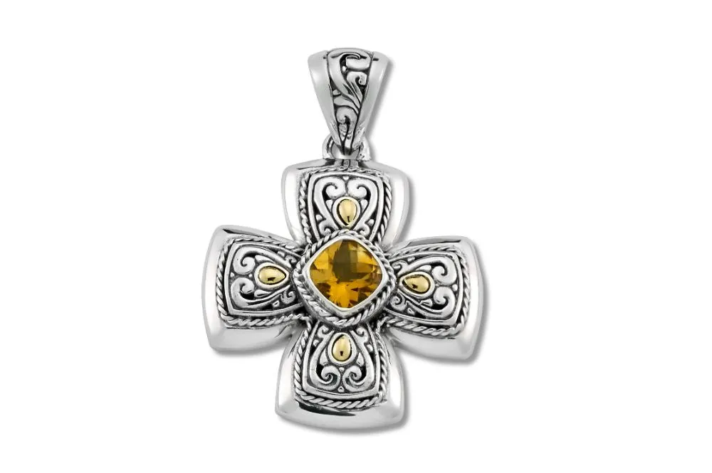 Awu Pendant- Citrine