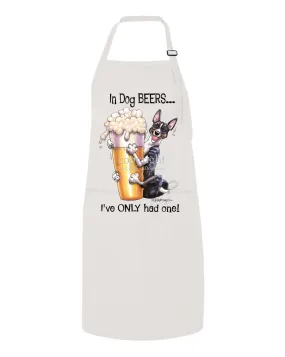 Basenji  Black Tri - Dog Beers - Apron