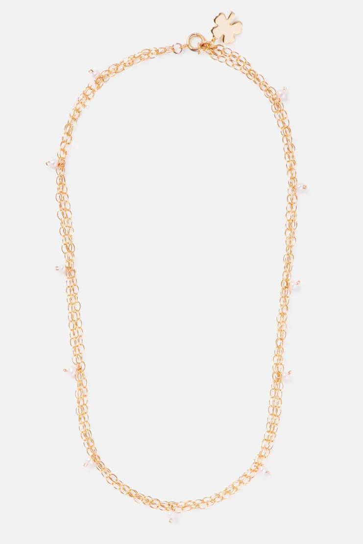 Caged 14k Gold Filled Choker