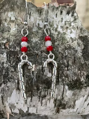 Candy Cane Earrings