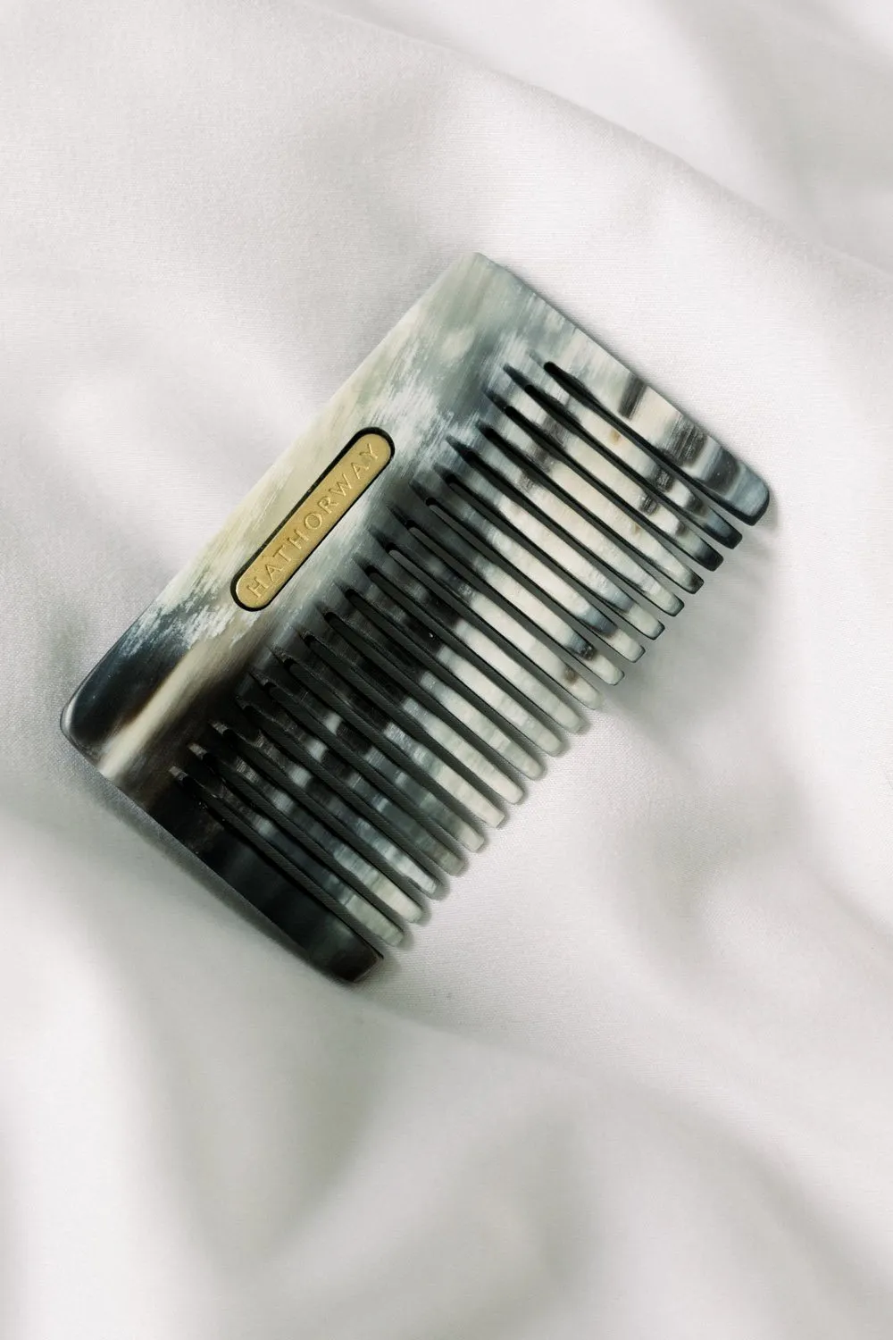 Chai Buffalo Horn Pocket-Sized Hair / Beard Comb