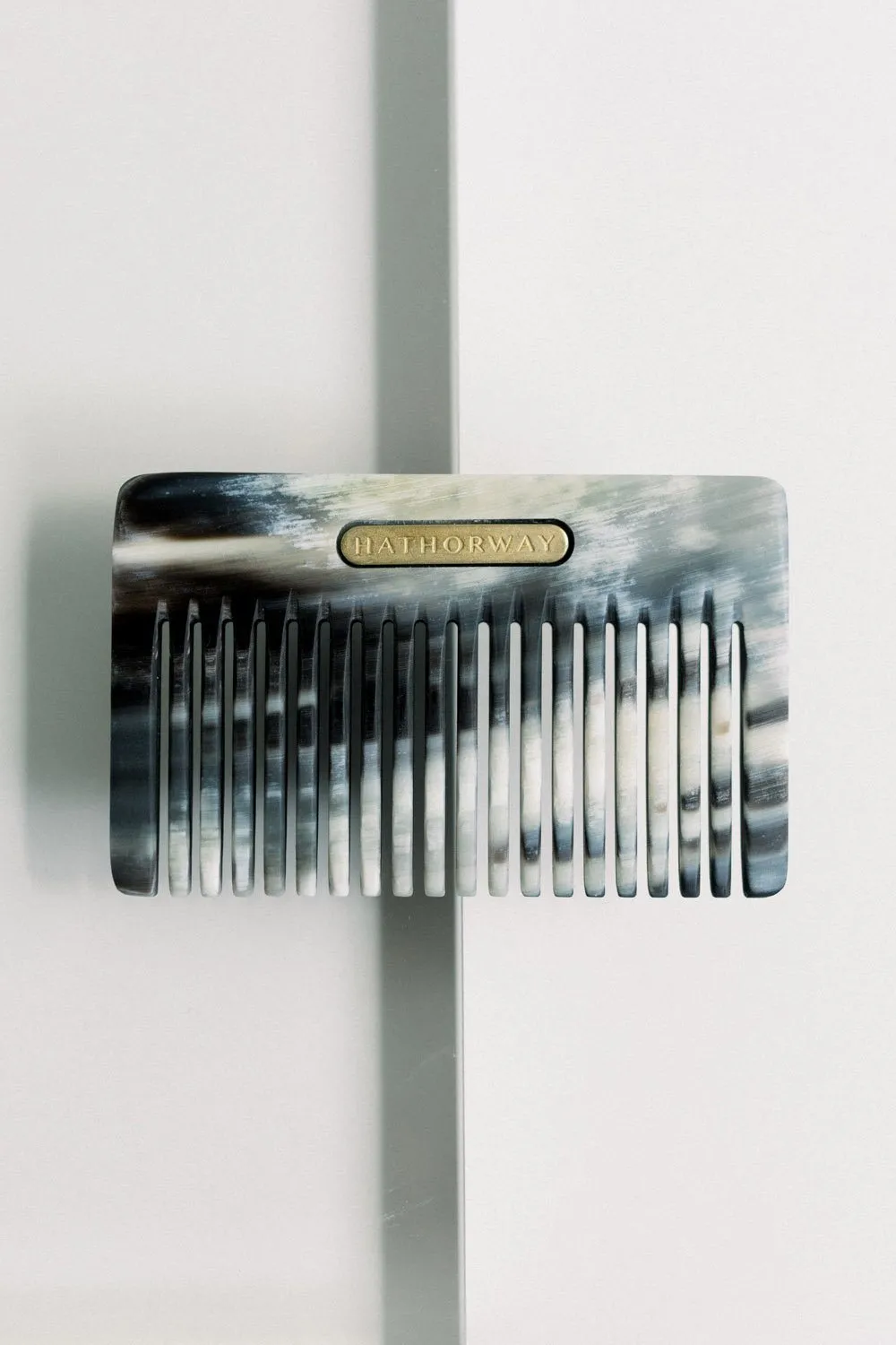 Chai Buffalo Horn Pocket-Sized Hair / Beard Comb