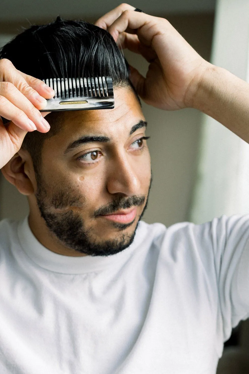 Chai Buffalo Horn Pocket-Sized Hair / Beard Comb