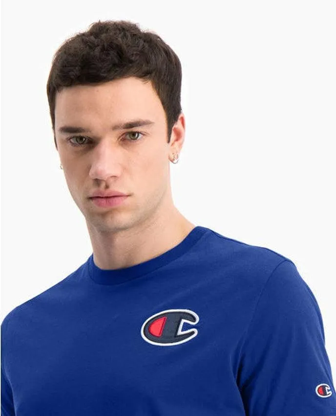 CHAMPION T-Shirt Logo Navy 214195