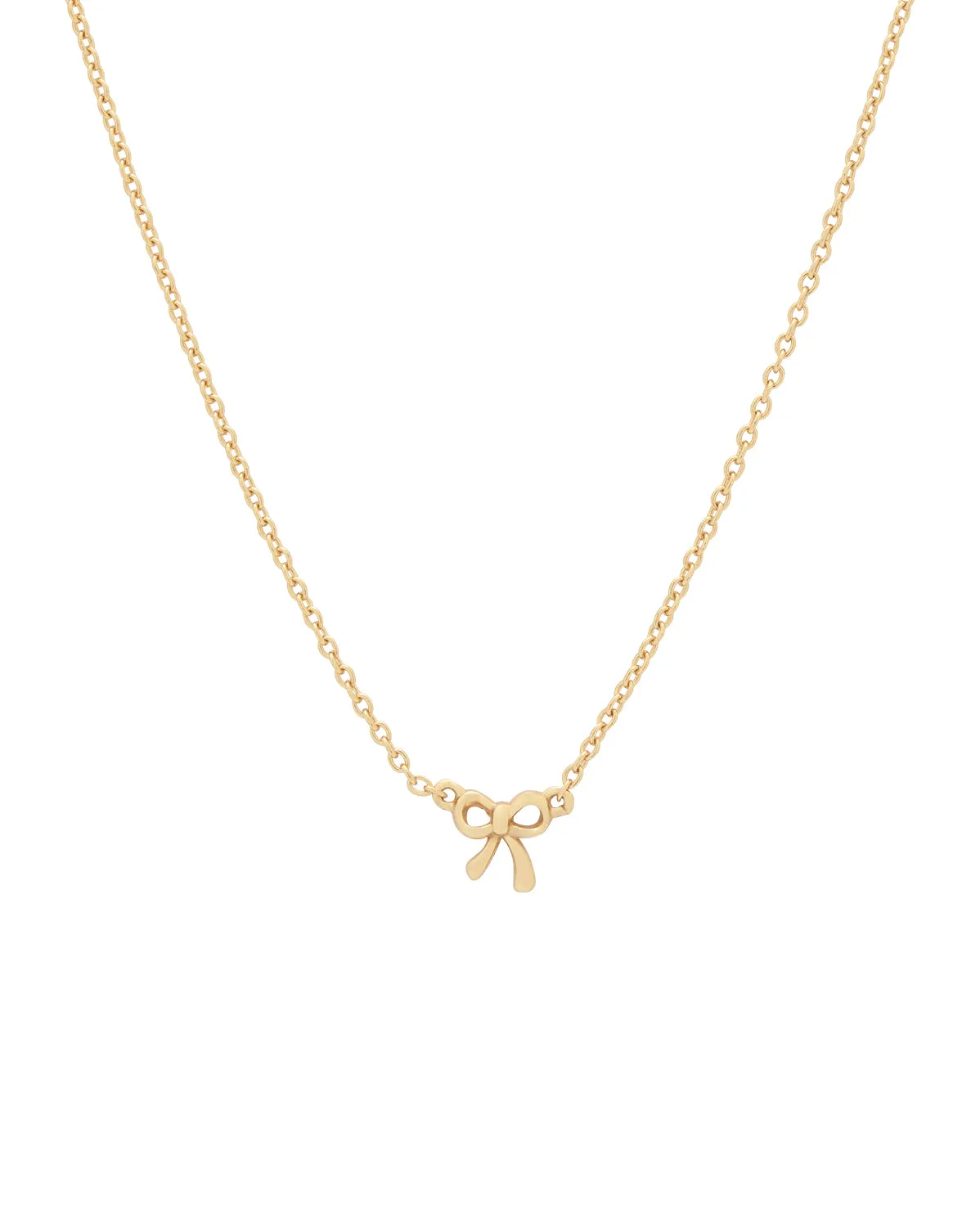 Dainty Bow Choker Necklace