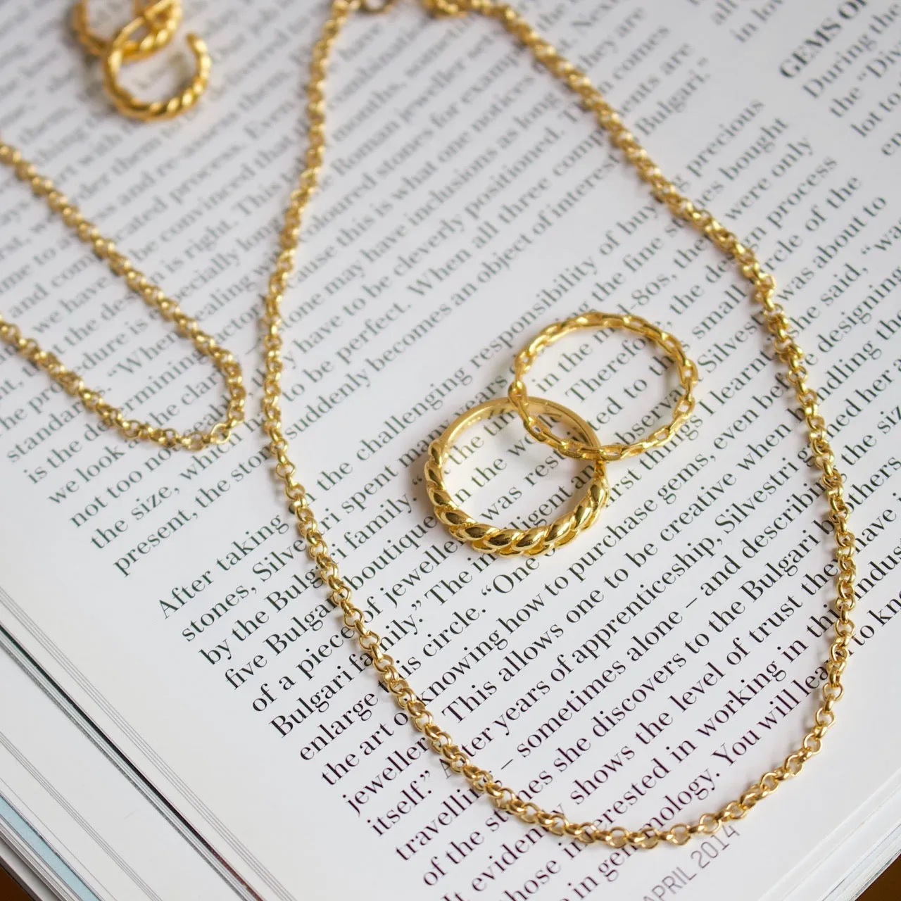 Dainty Rolo Chain Choker