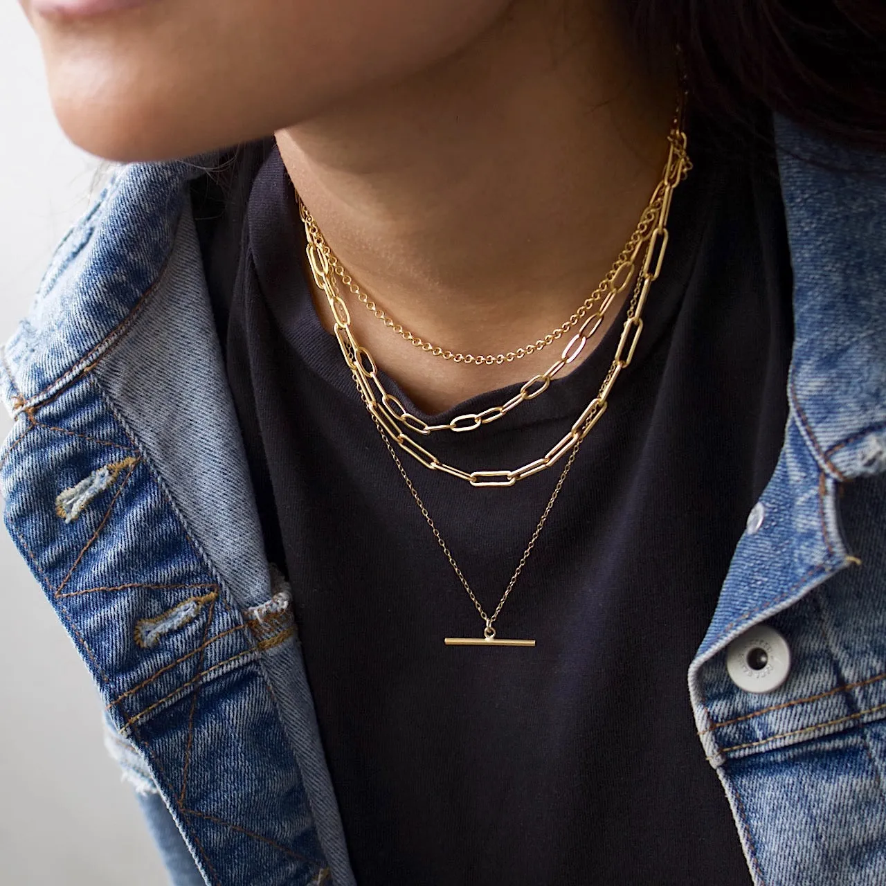 Dainty Rolo Chain Choker