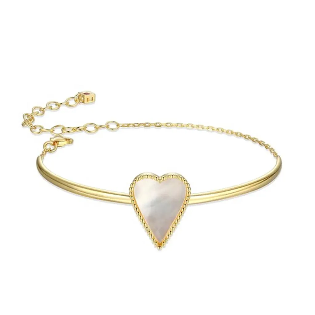 Elle Long Love Bangle Bracelet