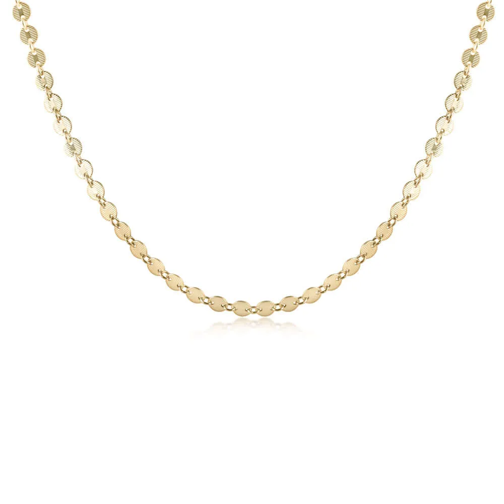 ENewton 15 Choker Gold Infinity Chic Chain