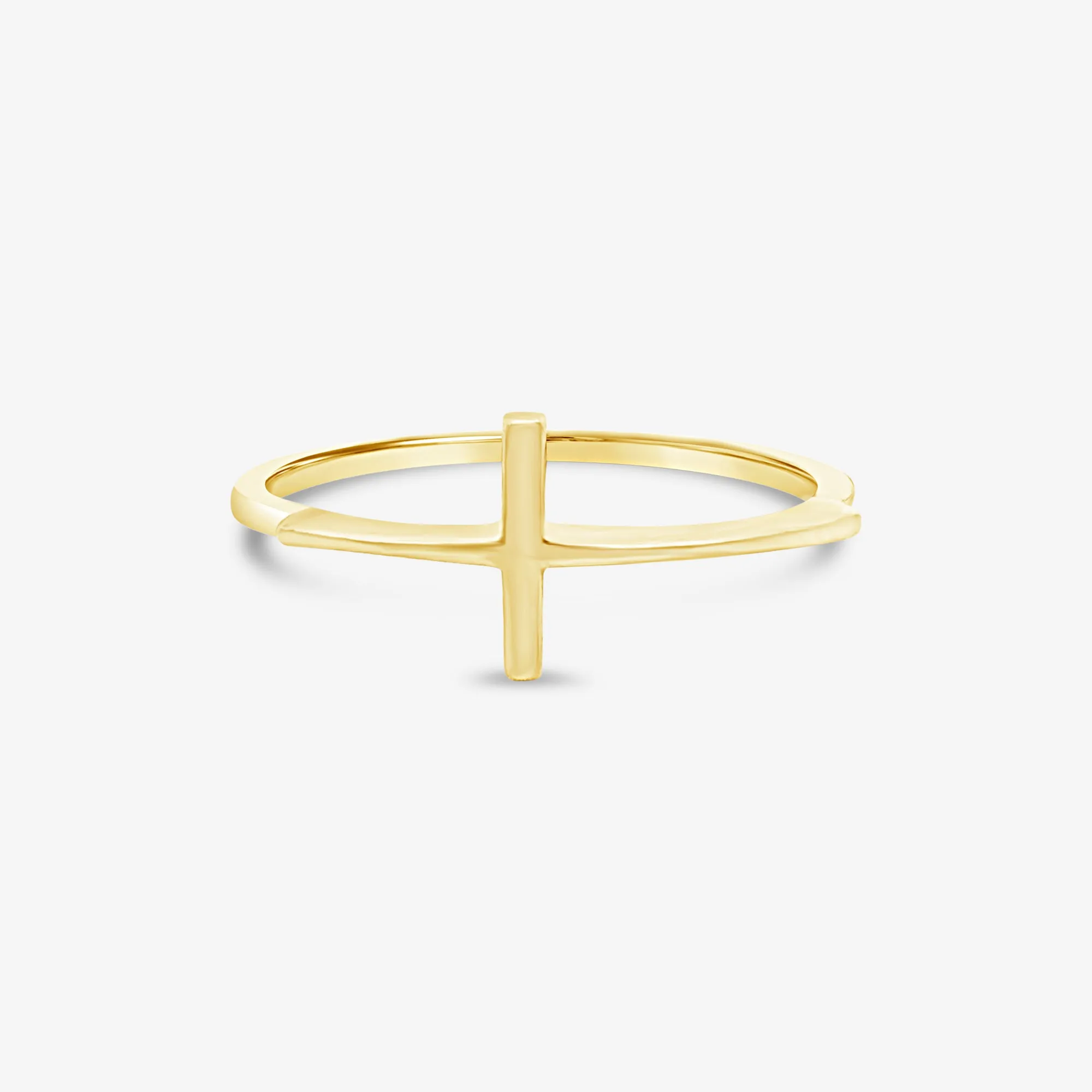 Gold Cross Ring