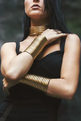 Gold Gladiator Cuff