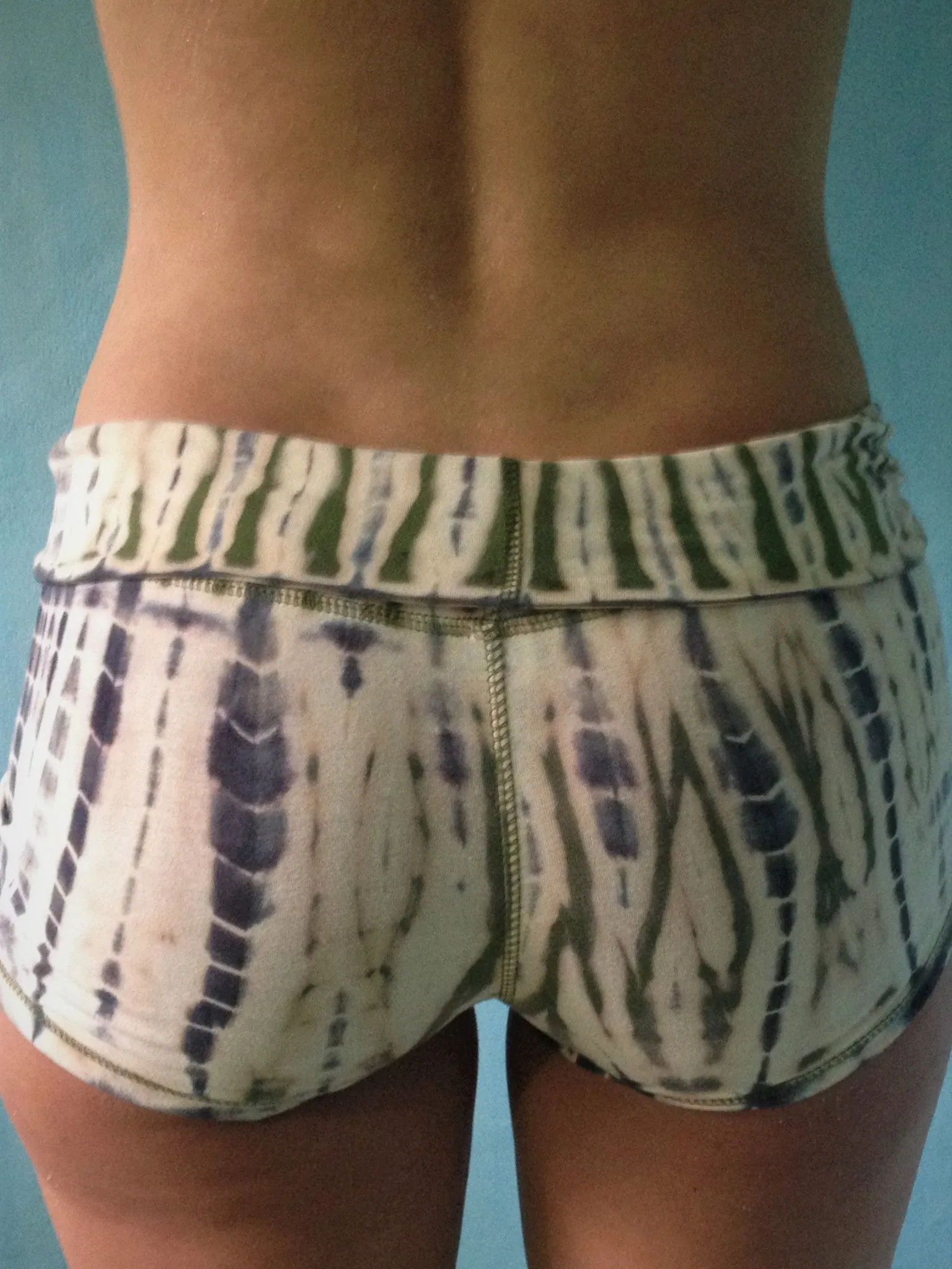 Jasper Tie Dye Yoga Shorts