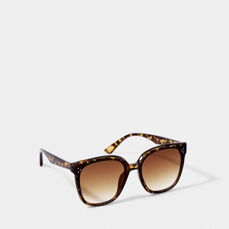 Katie Loxton Savannah Sunglasses in Brown Tortoiseshell