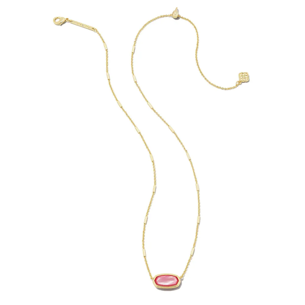 Kendra Scott Framed Elisa Gold Short Pendant Necklace