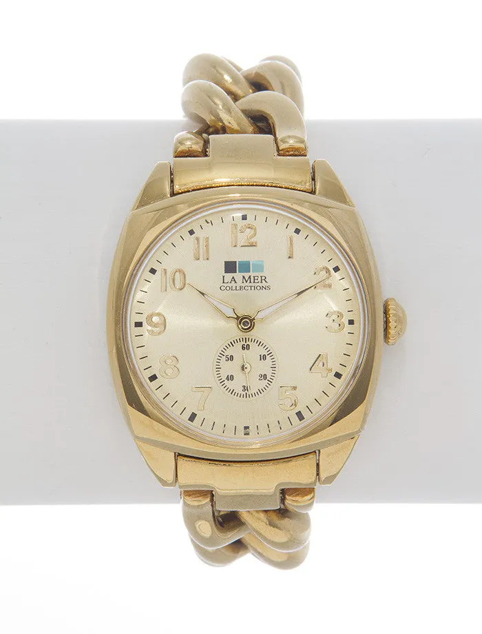 La Mer Collections The Gold/Gold Monaco Watch