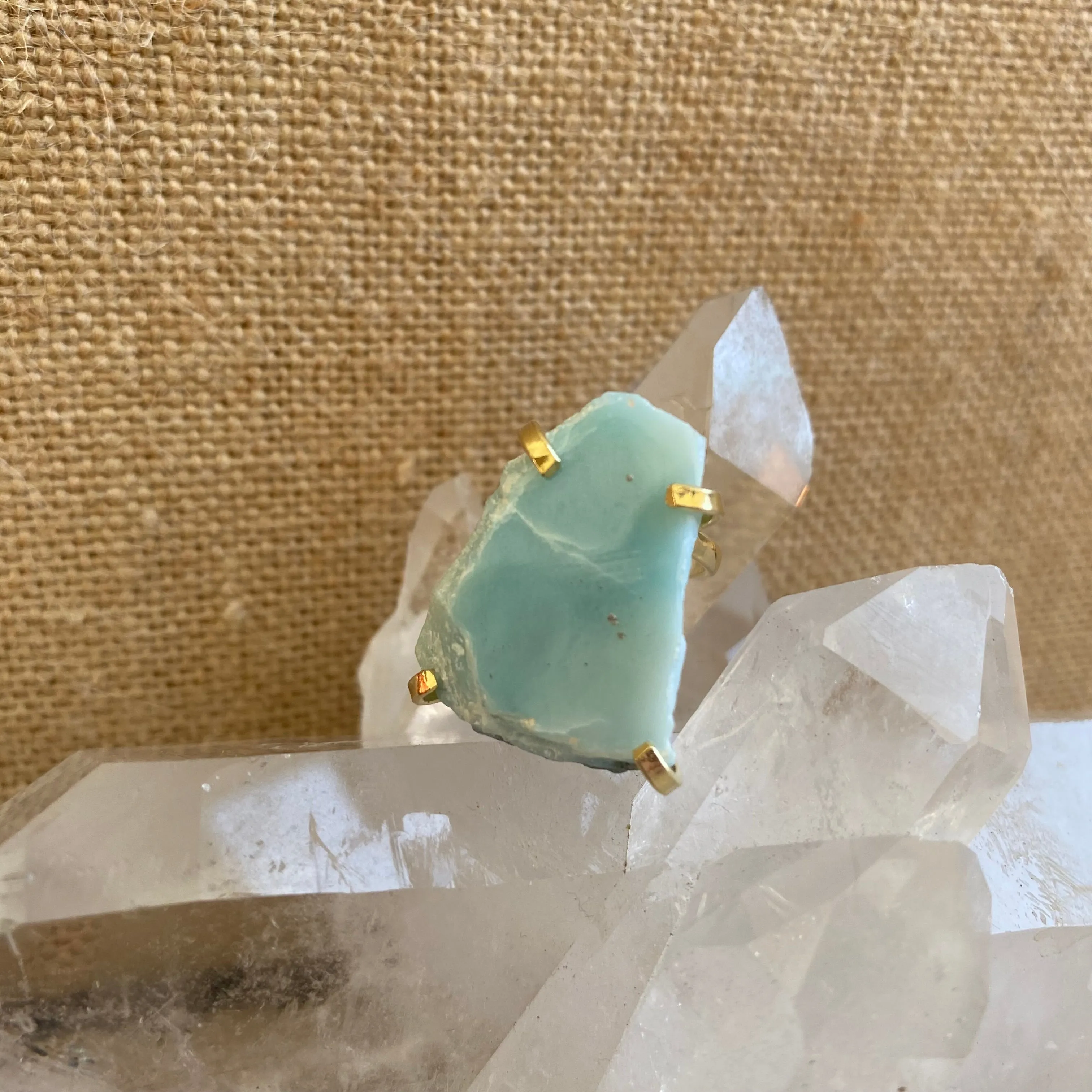 Larimar Ring #66