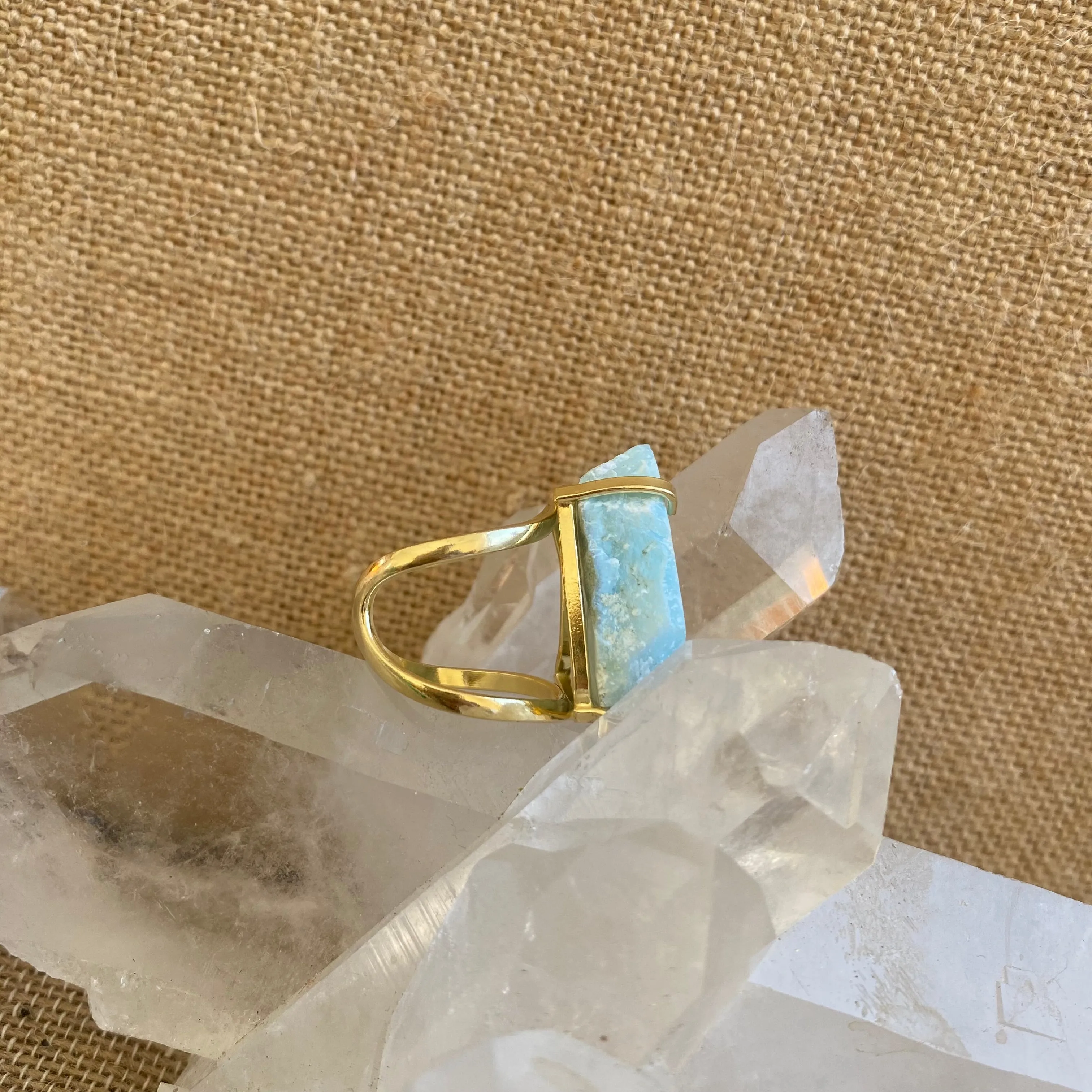 Larimar Ring #66