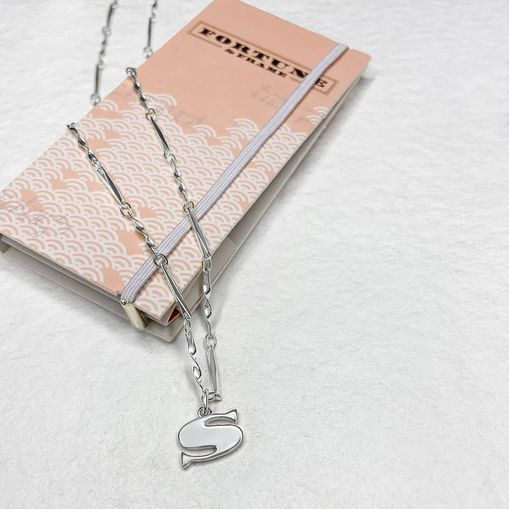 Letter Necklace (S) - Silver