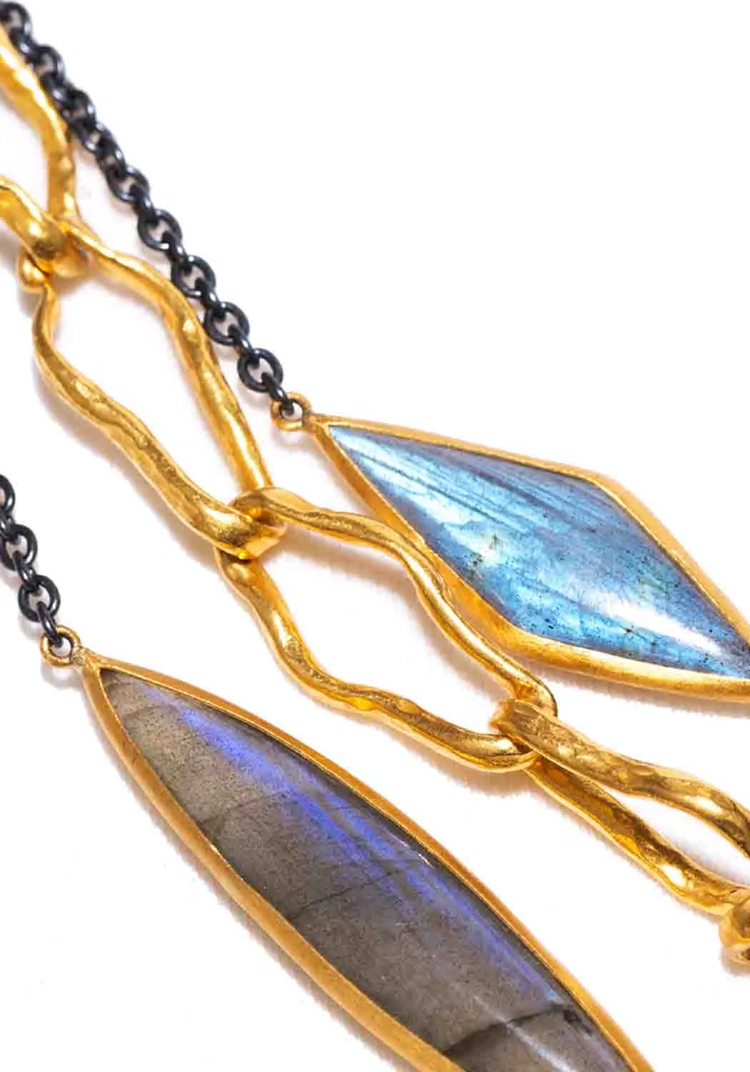 Lika Behar Kara Labradorite Necklace | 38"