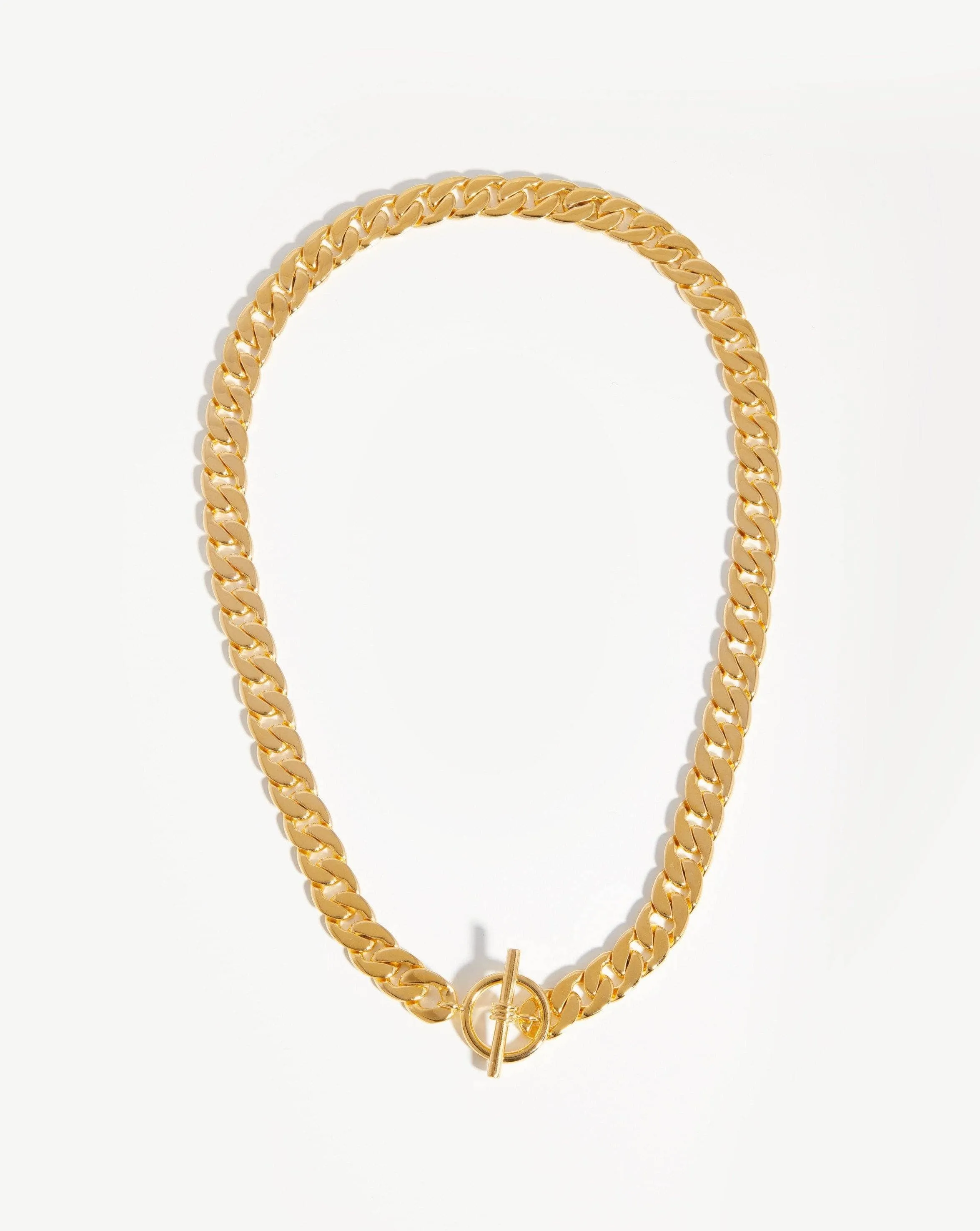 Lucy Williams T-Bar Chunky Chain Necklace