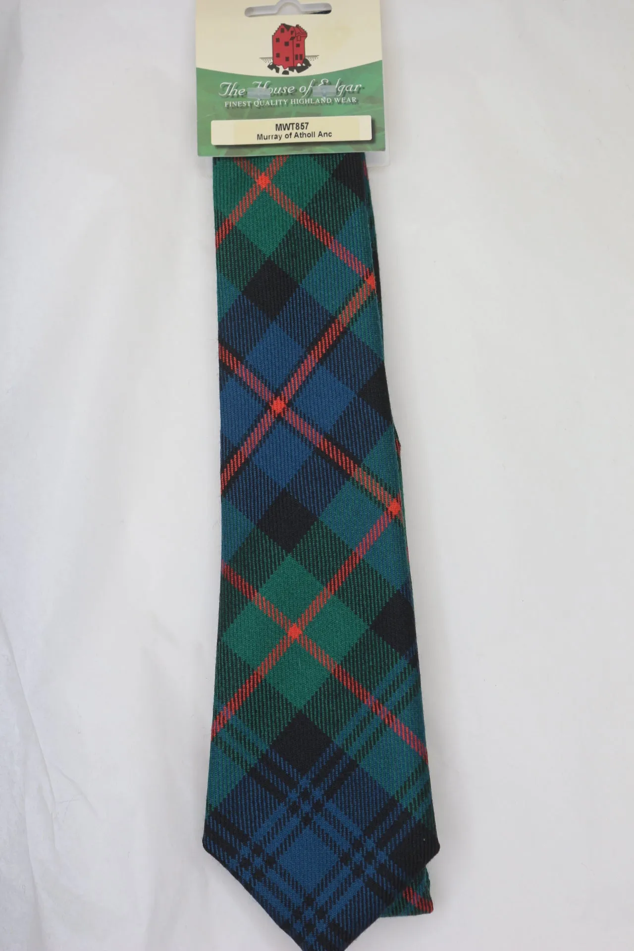 Murray of Atholl Ancient Tartan Tie - House of Edgar weavers