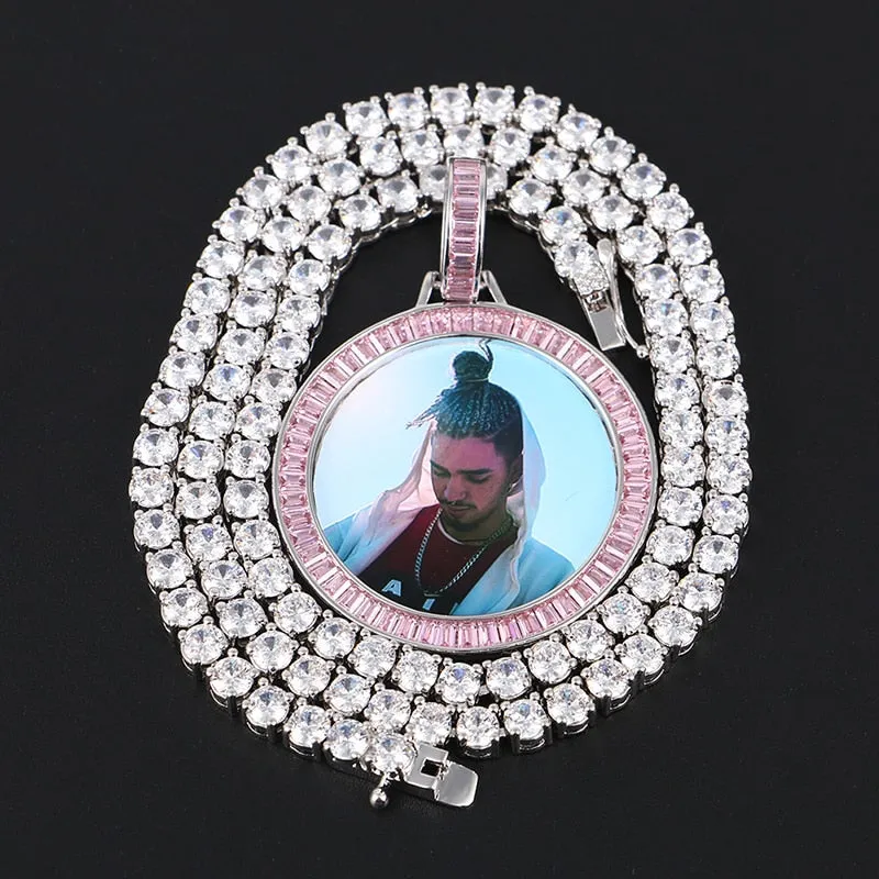 Pendant With Picture-Memory Picture Pendant-Men's Picture Pendant