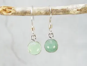 Petite Green Aventurine Earrings