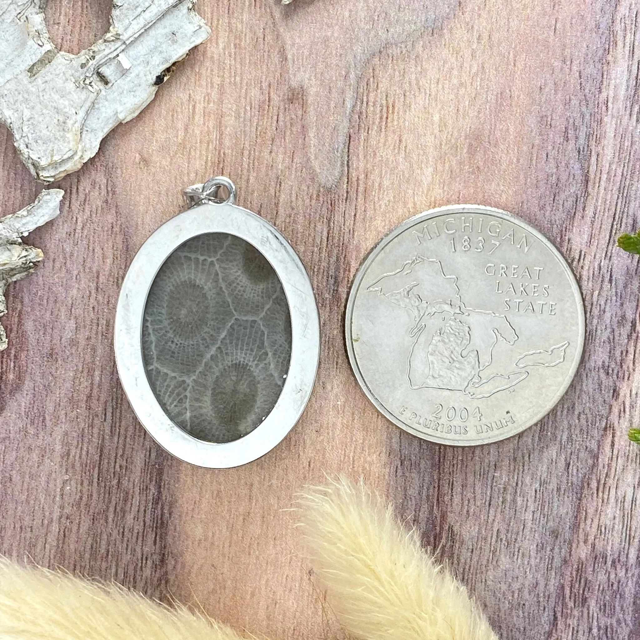 Petoskey Stone Pendant