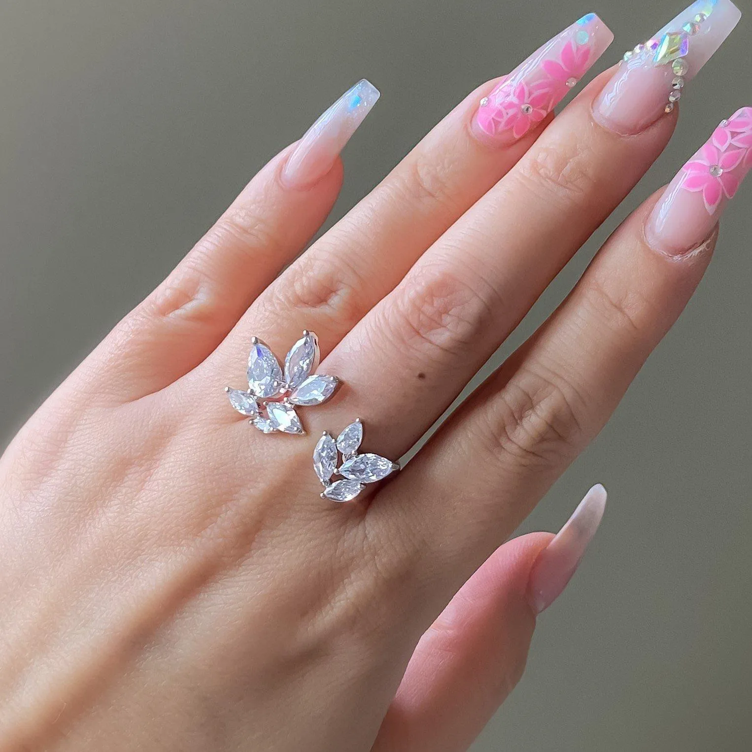 Radiance Open Petal Ring