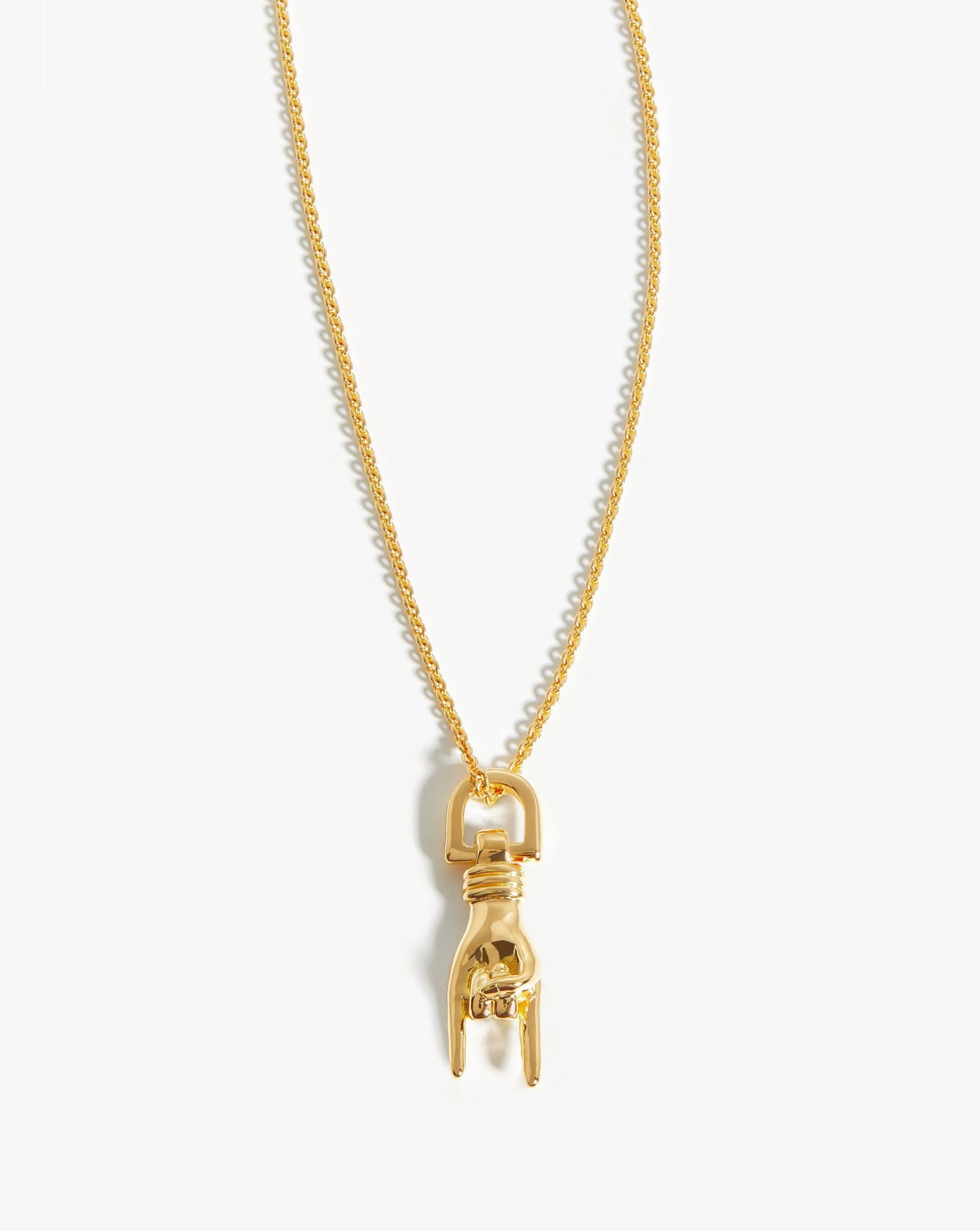 Rock On Charm Necklace | 18ct Gold Plated