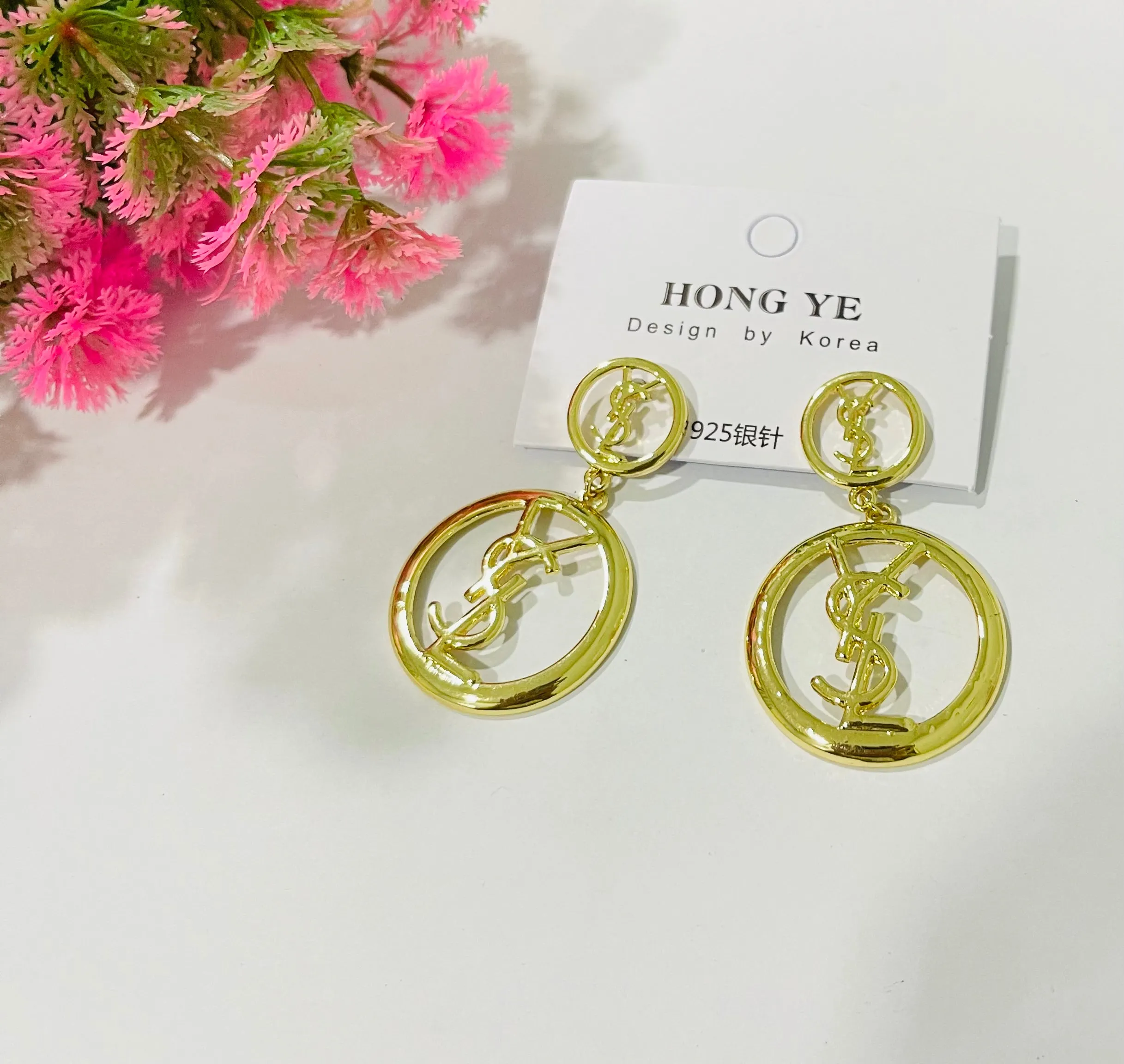 Simple Earrings High Sense Exquisite Ladies Fashion Jewelry Stud Earrings S4442498