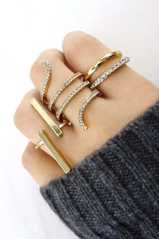 Statement Ring set