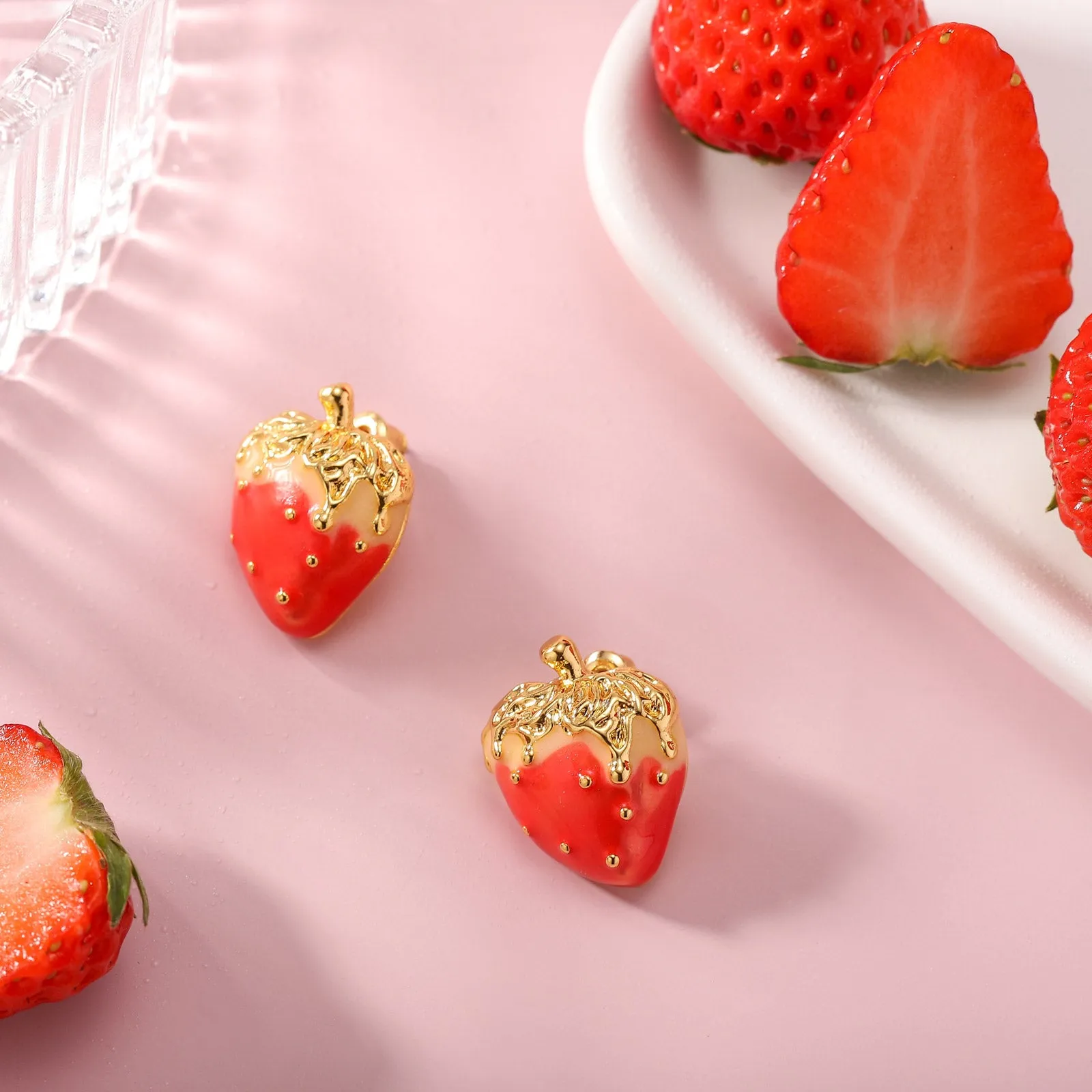 Strawberry Earrings