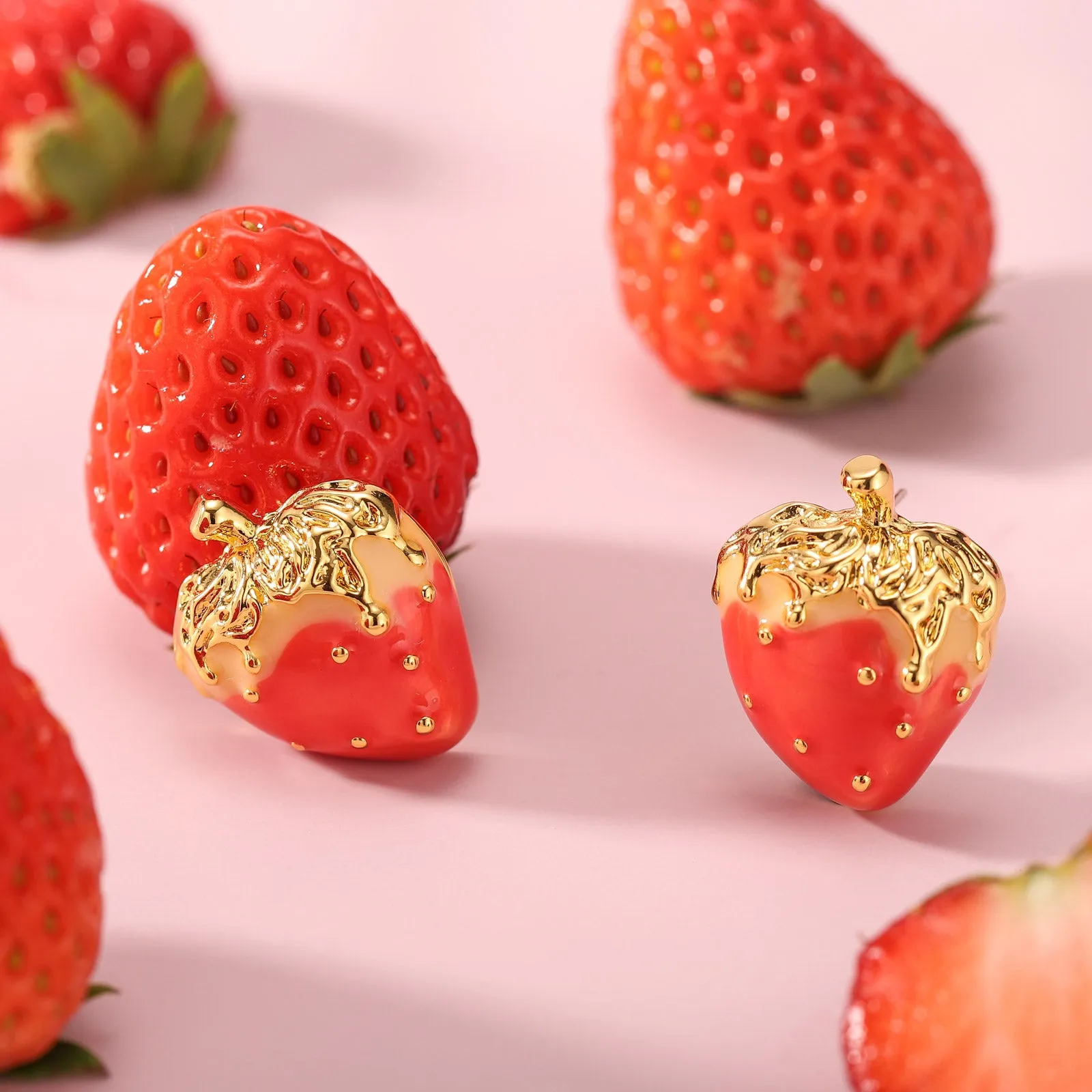 Strawberry Earrings