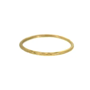 Textured Gold Band