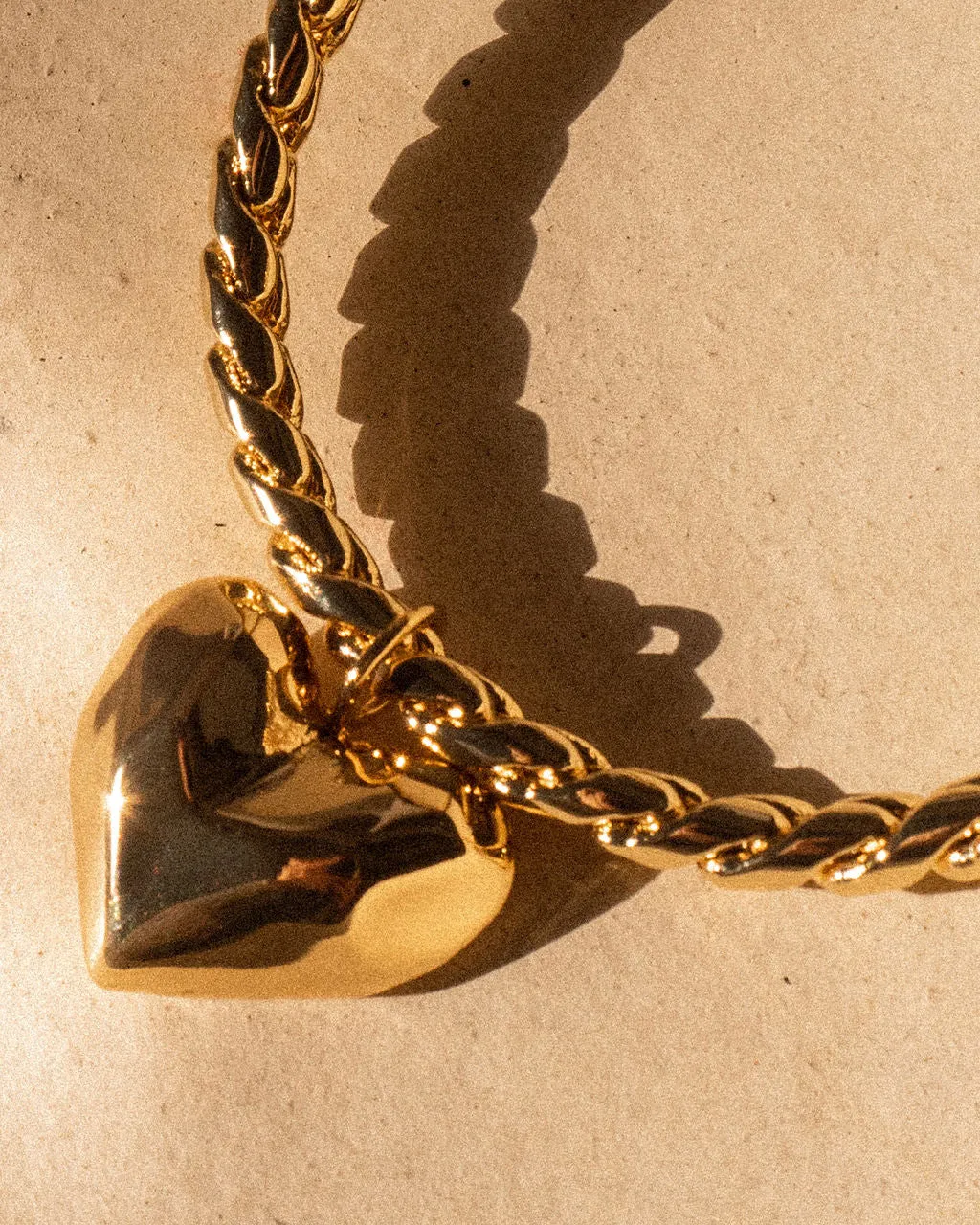 The Molten Heart Statement Necklace