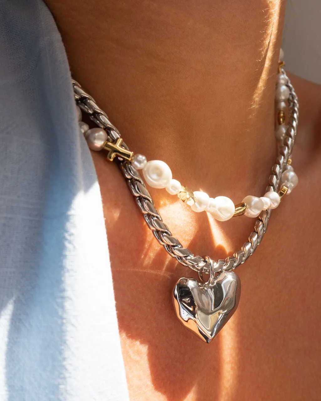 The Molten Heart Statement Necklace