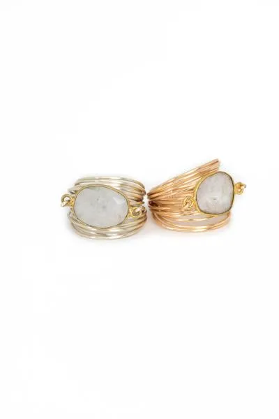 Torrey Ring with Moonstone