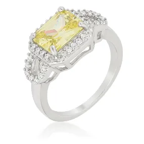 WildKlass Radiant Cut Halo Ring