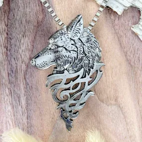 Wolf Pendant Necklace