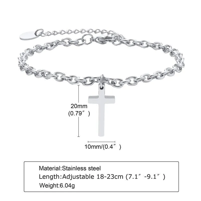 WWJD Faith Christ Jesus Bracelet