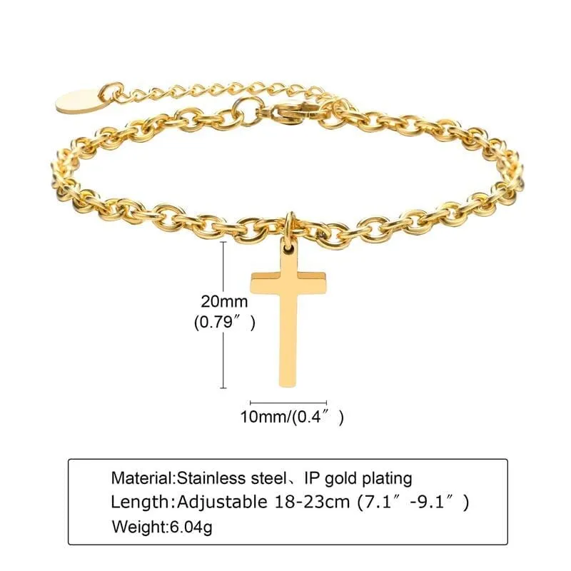 WWJD Faith Christ Jesus Bracelet